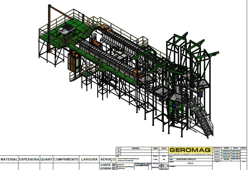 Modelos de Pesagem Grandes Volumes Horizontal 2